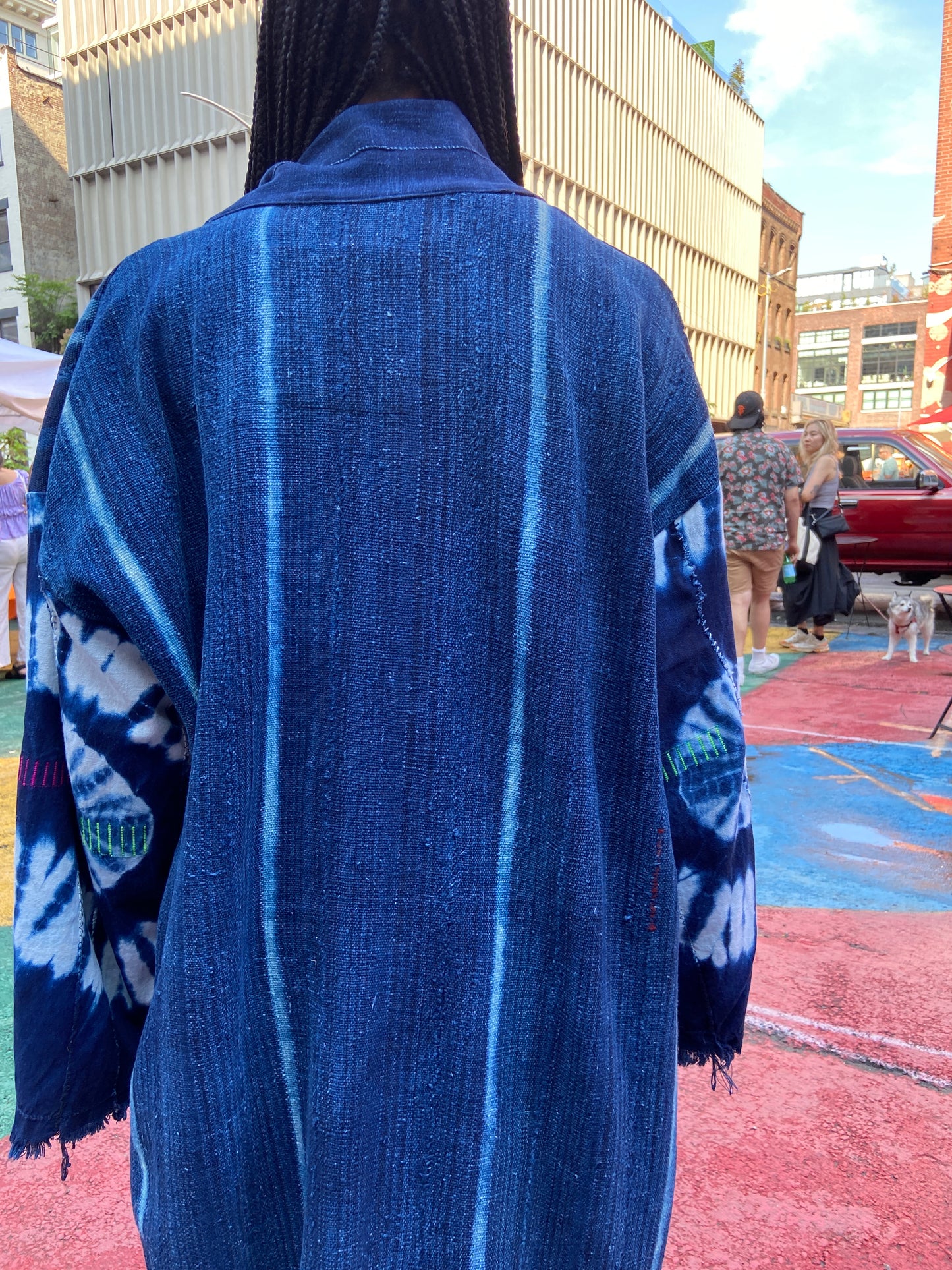 The Vintage Mudcloth Kimono