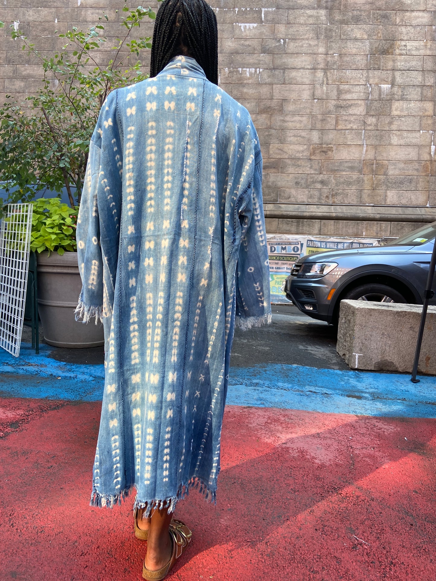 The Vintage Mudcloth Kimono