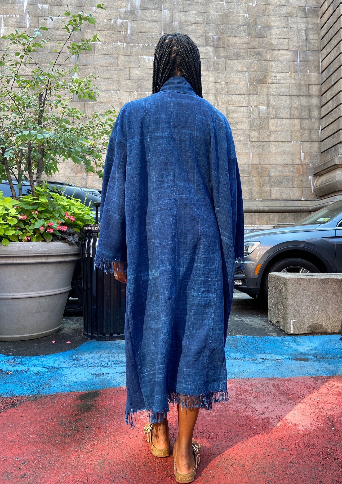 The Vintage Mudcloth Kimono