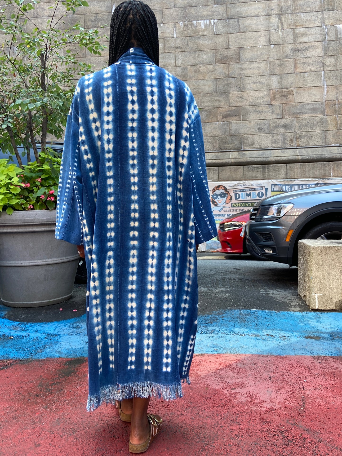 The Vintage Mudcloth Kimono