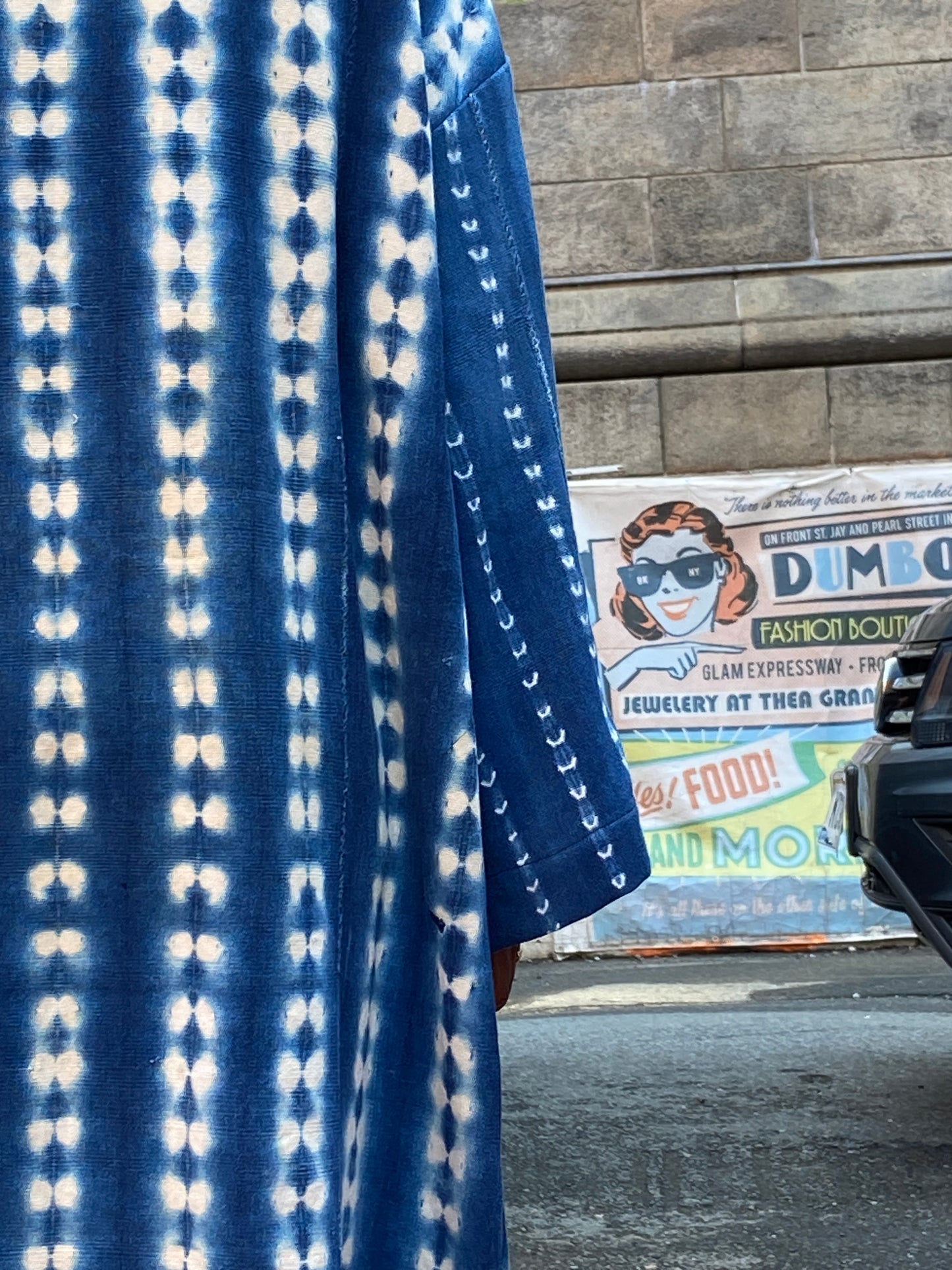 The Vintage Mudcloth Kimono