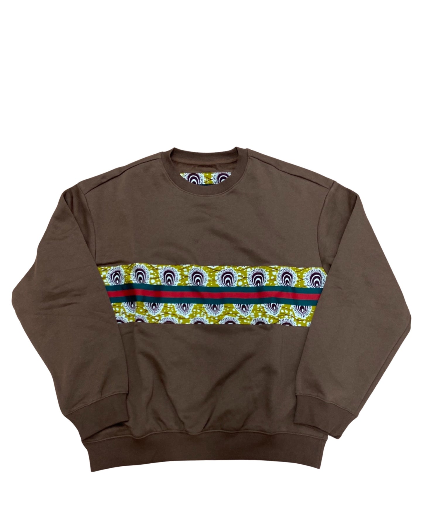 Nobo Brown Crew Sweatshirt