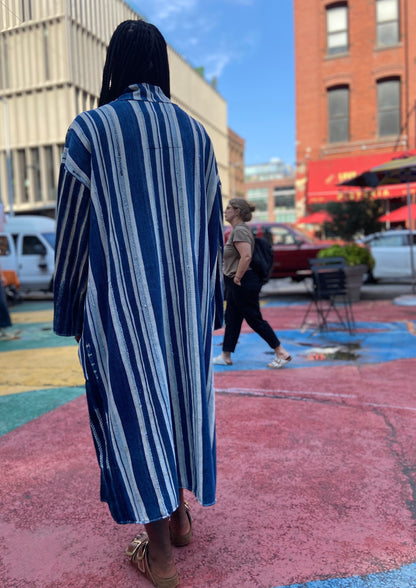 The Vintage Mudcloth Kimono