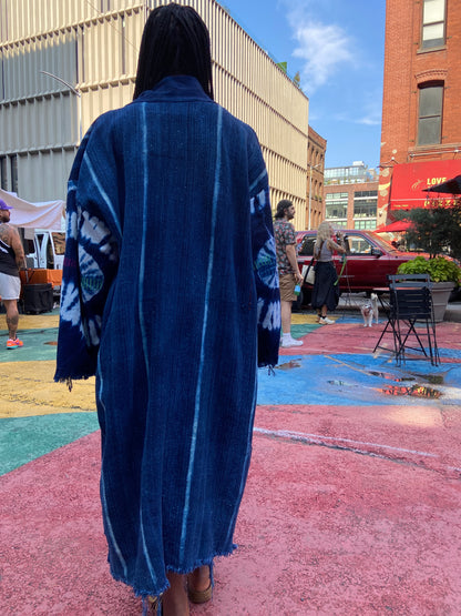 The Vintage Mudcloth Kimono