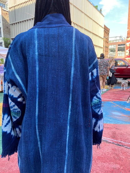 The Vintage Mudcloth Kimono
