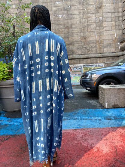 The Vintage Mudcloth Kimono