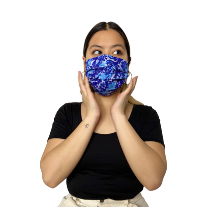 Islander  Pleated Face Mask Set(2)