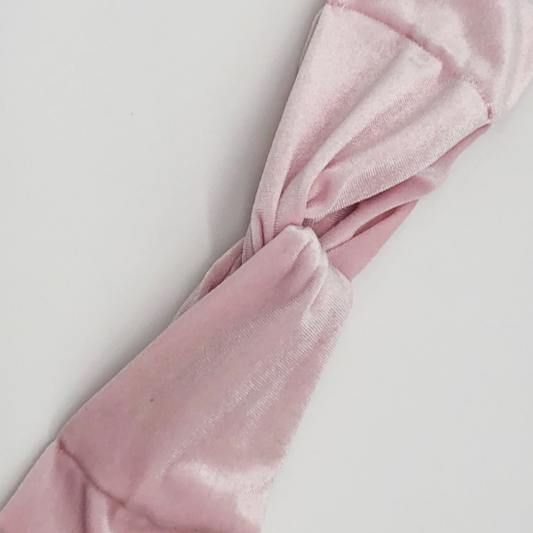 Lt. Pink Velvet Headband