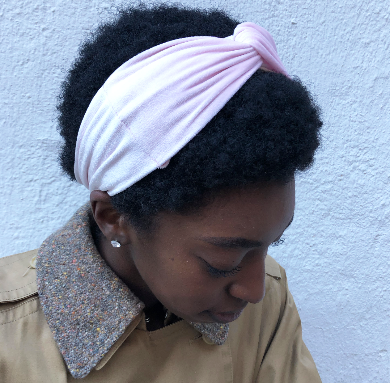 Lt. Pink Velvet Headband